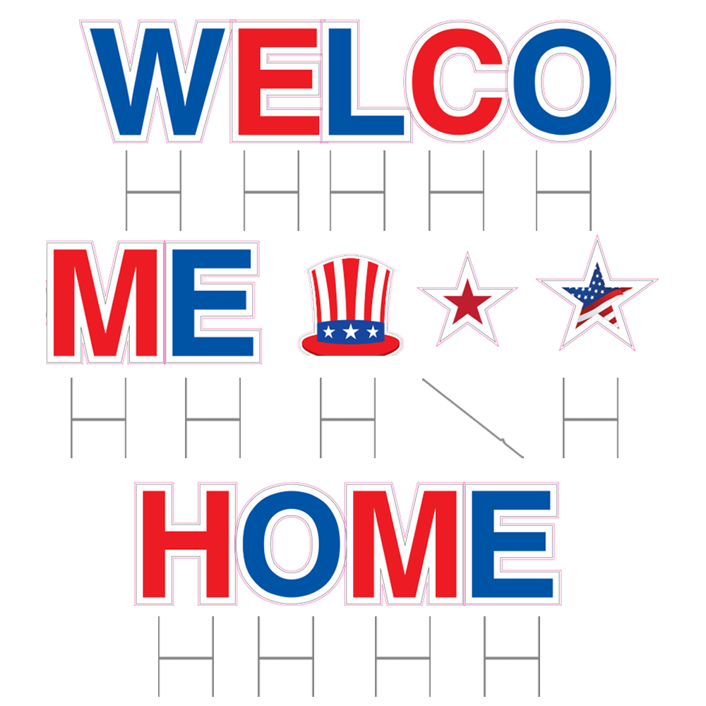 Welcome Home Military Rank and Name Personalized Panties Red