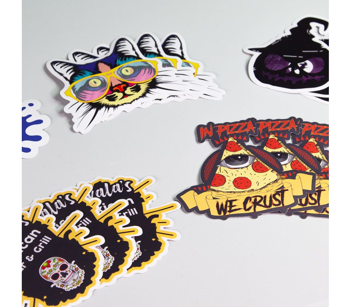  Die  Cut  Vinyl  Stickers  Tex Visions